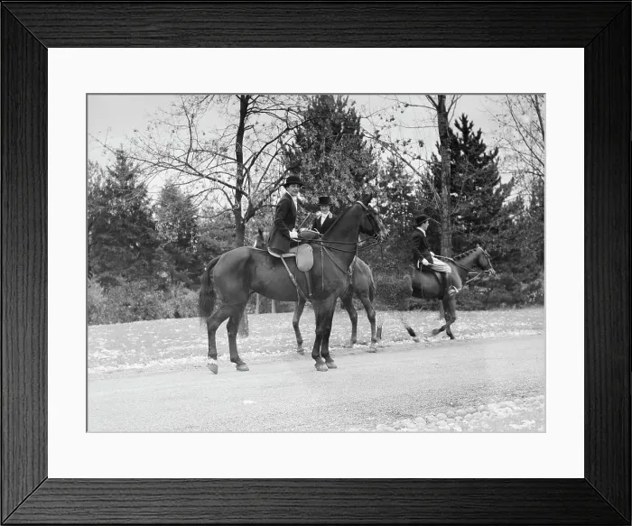 Framed Print : Cutting hunt, 1933 Nov. Creator: Arnold Genthe Framed Print : Cutting hunt, 1933 Nov. Creator: Arnold Genthe