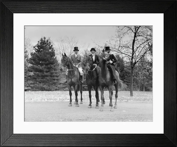 Framed Print : Cutting hunt, 1933 Nov. Creator: Arnold Genthe Framed Print : Cutting hunt, 1933 Nov. Creator: Arnold Genthe