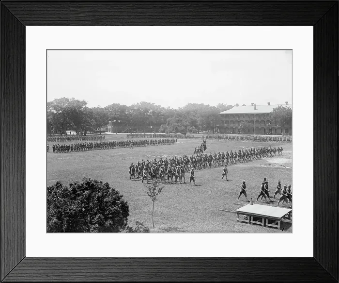 Framed Print : Military Training, 1917 or 1918. Creator: Harris & Ewing. Military Training, 1917 or 1918. Creator: Harris & Ewing Framed Print : Military Training, 1917 or 1918. Creator: Harris & Ewing. Military Training, 1917 or 1918. Creator: Harris & Ewing