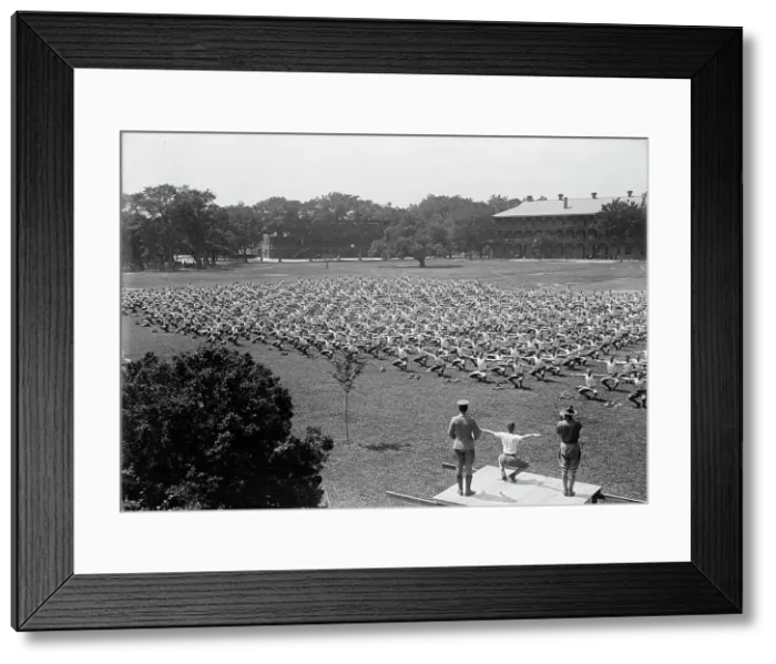 Framed Print : Military Training, 1917 or 1918. Creator: Harris & Ewing. Military Training, 1917 or 1918. Creator: Harris & Ewing Framed Print : Military Training, 1917 or 1918. Creator: Harris & Ewing. Military Training, 1917 or 1918. Creator: Harris & Ewing