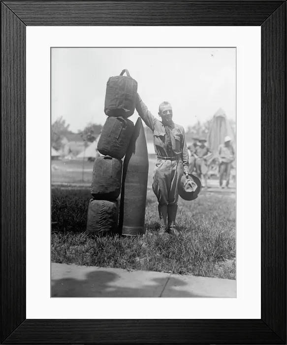 Framed Print : Military Training, 1917 or 1918. Creator: Harris & Ewing. Military Training, 1917 or 1918. Creator: Harris & Ewing Framed Print : Military Training, 1917 or 1918. Creator: Harris & Ewing. Military Training, 1917 or 1918. Creator: Harris & Ewing
