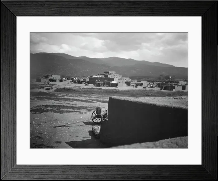 Framed Print : [Taos, New Mexico area views], between 1899 and 1928. Creator: Arnold Genthe