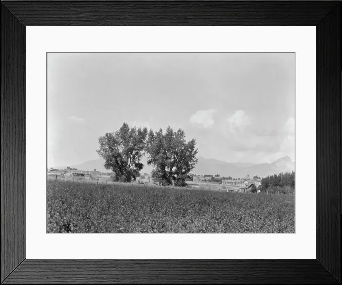 Framed Print : [Taos, New Mexico area views], between 1899 and 1928. Creator: Arnold Genthe