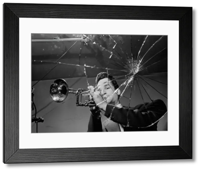 Framed Print : Portrait of Conte Candoli, 1947 or 1948. Creator: William Paul Gottlieb Framed Print : Portrait of Conte Candoli, 1947 or 1948. Creator: William Paul Gottlieb