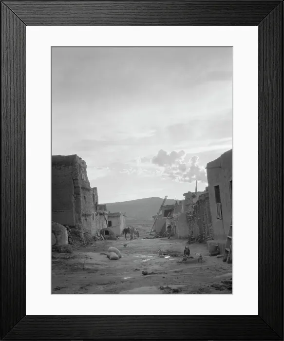 Framed Print : Acoma, New Mexico area views, between 1899 and 1928. Creator: Arnold Genthe Framed Print : Acoma, New Mexico area views, between 1899 and 1928. Creator: Arnold Genthe