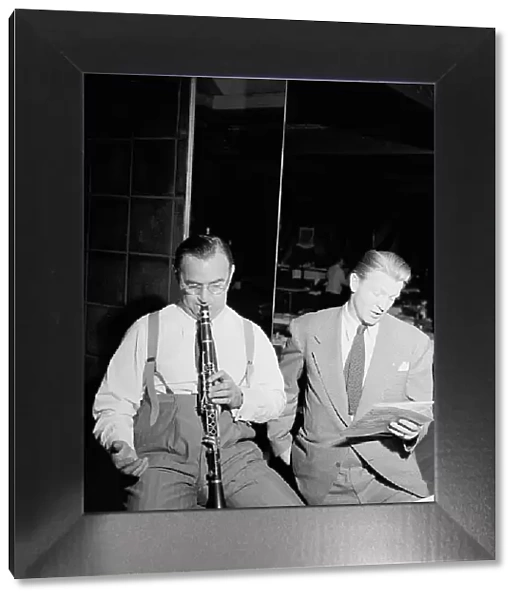 Portrait of Benny Goodman, 400 Restaurant, New York, N.Y. ca. July 1946. Creator: William Paul Gottlieb