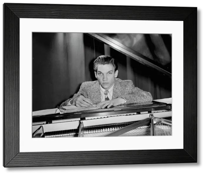 Framed Print : Portrait of Bob Graettinger, New York, N.Y. 1946. Creator: William Paul Gottlieb Framed Print : Portrait of Bob Graettinger, New York, N.Y. 1946. Creator: William Paul Gottlieb