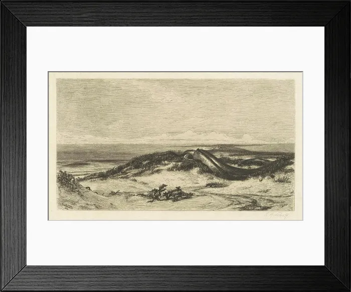 Framed Print : The Sea Serpent, 1880. Creator: Stephen Alonzo Schoff Framed Print : The Sea Serpent, 1880. Creator: Stephen Alonzo Schoff