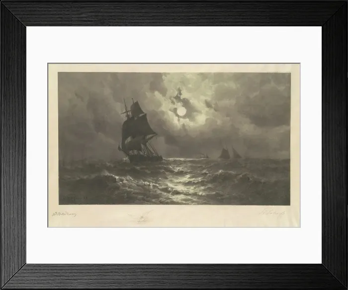 Framed Print : Going Westward, 1888. Creator: Stephen Alonzo Schoff Framed Print : Going Westward, 1888. Creator: Stephen Alonzo Schoff
