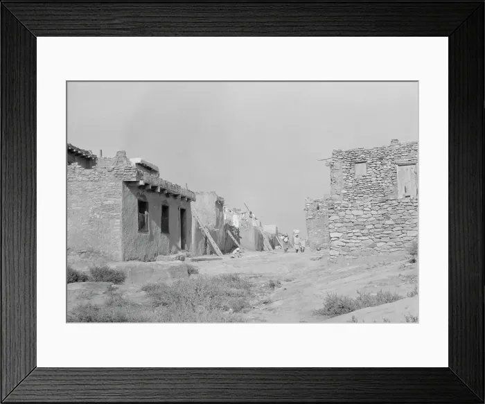 Framed Print : Acoma, New Mexico area views, between 1899 and 1928. Creator: Arnold Genthe Framed Print : Acoma, New Mexico area views, between 1899 and 1928. Creator: Arnold Genthe