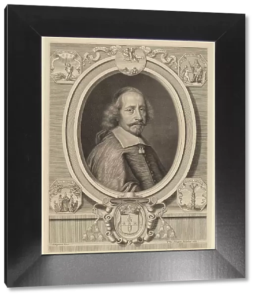 Cardinal Jules Mazarin, 1661. Creator: Pierre Louis van Schuppen