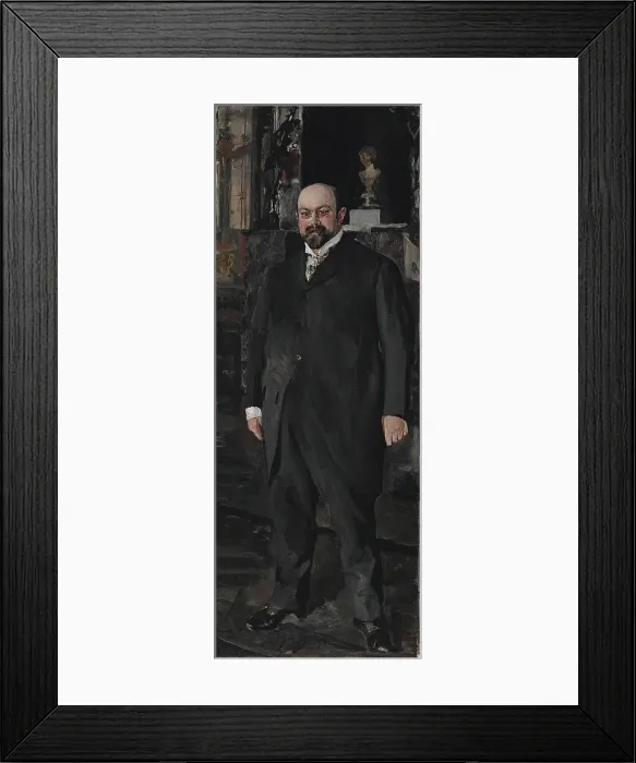 Framed Print : Portrait of Mikhail Abramovich Morozov (1870-1903), 1902. Creator: Serov, Valentin Alexandrovich (1865-1911) Framed Print : Portrait of Mikhail Abramovich Morozov (1870-1903), 1902. Creator: Serov, Valentin Alexandrovich (1865-1911)
