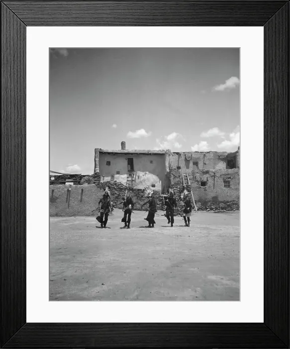 Framed Print : Acoma, New Mexico area views, between 1899 and 1928. Creator: Arnold Genthe Framed Print : Acoma, New Mexico area views, between 1899 and 1928. Creator: Arnold Genthe