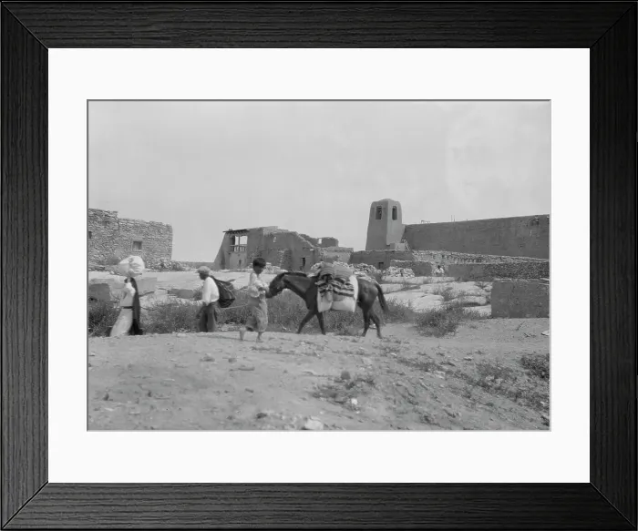 Framed Print : Acoma, New Mexico area views, between 1899 and 1928. Creator: Arnold Genthe Framed Print : Acoma, New Mexico area views, between 1899 and 1928. Creator: Arnold Genthe