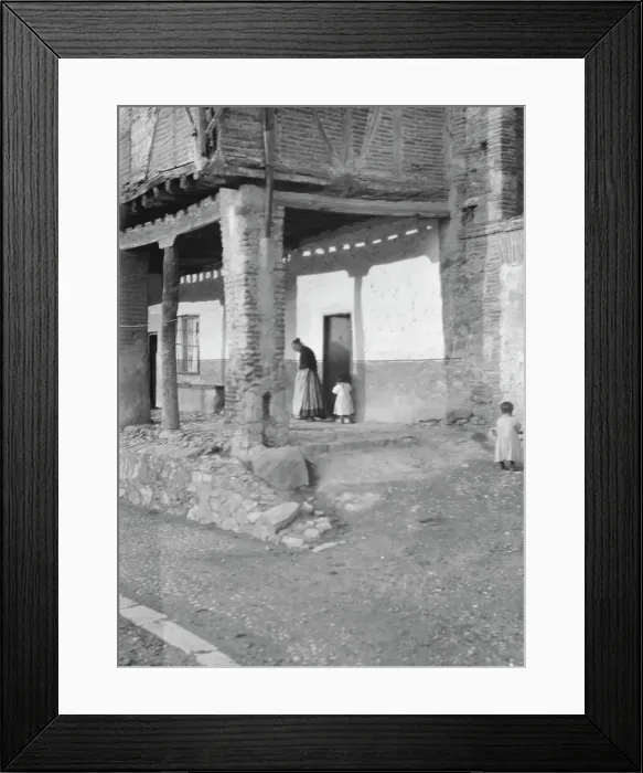 Framed Print : Acoma, New Mexico area views, between 1899 and 1928. Creator: Arnold Genthe Framed Print : Acoma, New Mexico area views, between 1899 and 1928. Creator: Arnold Genthe