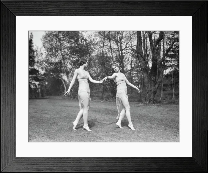 Framed Print : Elizabeth Duncan dancers and children, 1929 Creator: Arnold Genthe Framed Print : Elizabeth Duncan dancers and children, 1929 Creator: Arnold Genthe