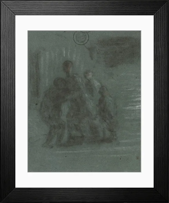 Framed Print : The Prodigal Son. Creator: Honore Daumier Framed Print : The Prodigal Son. Creator: Honore Daumier
