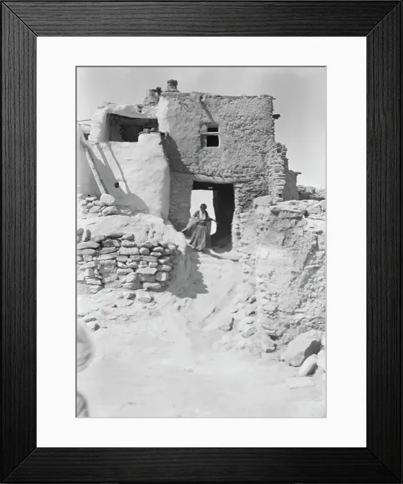 Framed Print : Acoma, New Mexico area views, between 1899 and 1928. Creator: Arnold Genthe Framed Print : Acoma, New Mexico area views, between 1899 and 1928. Creator: Arnold Genthe