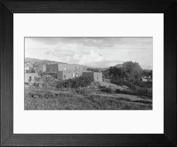 Framed Print : Acoma, New Mexico area views, between 1899 and 1928. Creator: Arnold Genthe Framed Print : Acoma, New Mexico area views, between 1899 and 1928. Creator: Arnold Genthe