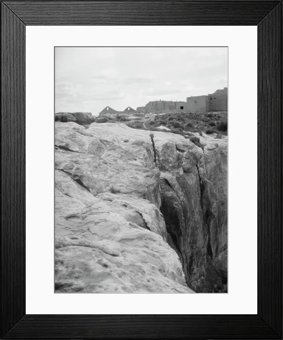 Framed Print : Acoma, New Mexico area views, between 1899 and 1928. Creator: Arnold Genthe Framed Print : Acoma, New Mexico area views, between 1899 and 1928. Creator: Arnold Genthe