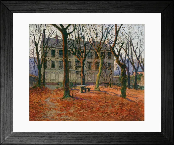 Framed Print : Maison de Victor Hugo, rue Notre-Dame-des-Champs, 1905. Creator: Paul Madelin Framed Print : Maison de Victor Hugo, rue Notre-Dame-des-Champs, 1905. Creator: Paul Madelin
