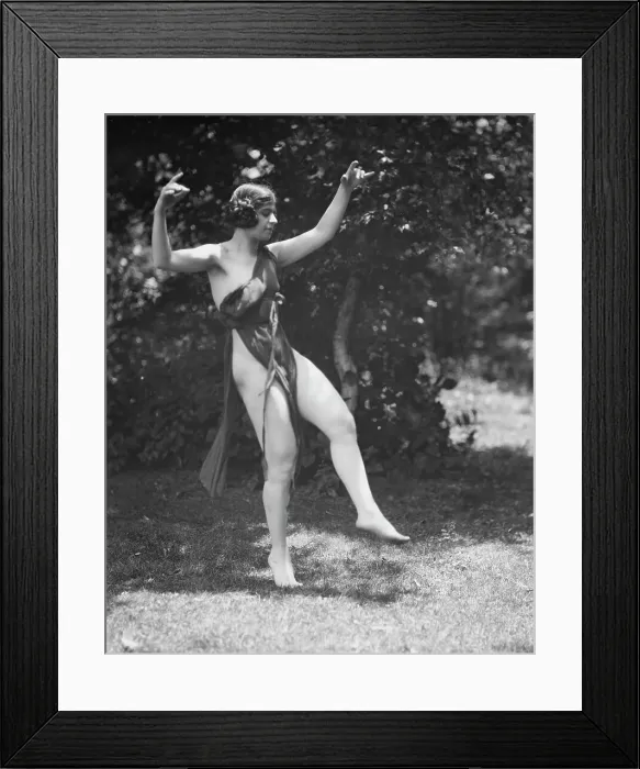 Framed Print : Wanger, Beatrice, Miss, 1921 June 21. Creator: Arnold Genthe Framed Print : Wanger, Beatrice, Miss, 1921 June 21. Creator: Arnold Genthe