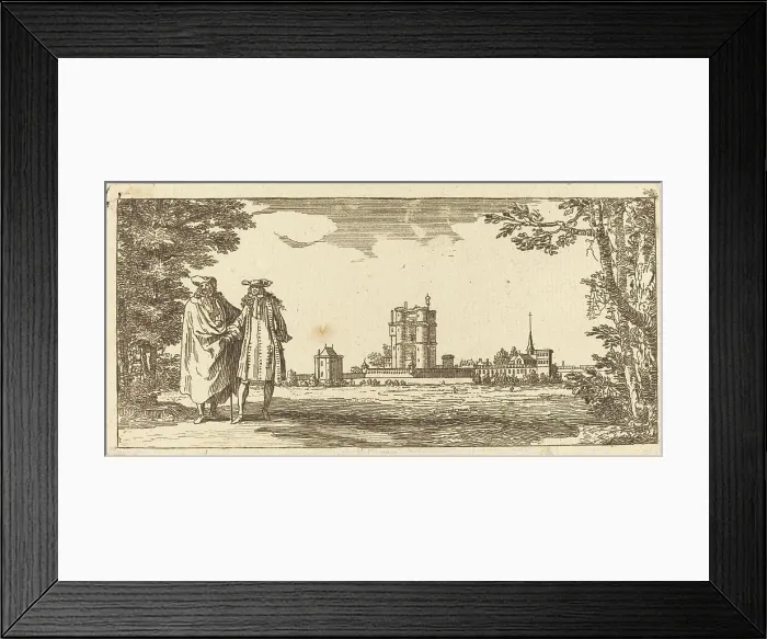 Framed Print : Plan general du Chasteau et petit Parc de Vincennes, 1668. Creator: Israel Silvestre Framed Print : Plan general du Chasteau et petit Parc de Vincennes, 1668. Creator: Israel Silvestre