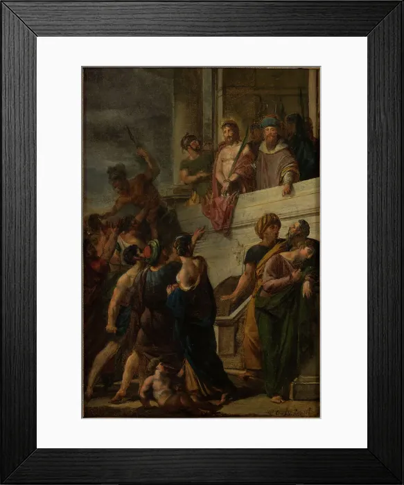 Framed Print : Sketch for the church of Saint Gervais: Ecce Homo, c.1819. Creator: Georges Rouget. Sketch for the church of Saint Gervais: Ecce Homo, c.1819. Creator: Georges Rouget Framed Print : Sketch for the church of Saint Gervais: Ecce Homo, c.1819. Creator: Georges Rouget. Sketch for the church of Saint Gervais: Ecce Homo, c.1819. Creator: Georges Rouget
