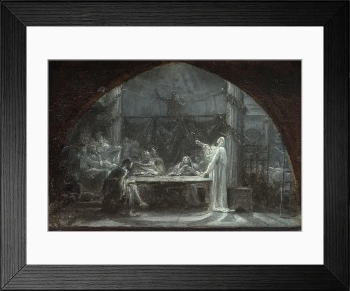 Framed Print : Esquisses pour l'église Saint-Gervais-Saint-Protais, c.1863. Creator: Auguste Gendron Framed Print : Esquisses pour l'église Saint-Gervais-Saint-Protais, c.1863. Creator: Auguste Gendron