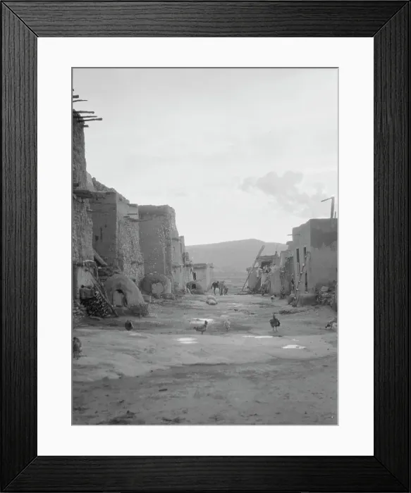 Framed Print : Acoma, New Mexico area views, between 1899 and 1928. Creator: Arnold Genthe Framed Print : Acoma, New Mexico area views, between 1899 and 1928. Creator: Arnold Genthe
