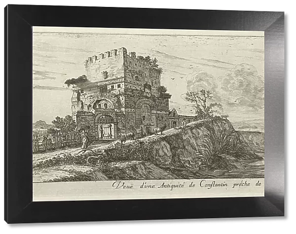 Veue d'une Antiquité de Constantin proche de Rome, 1640-1660. Creator: Israel Silvestre