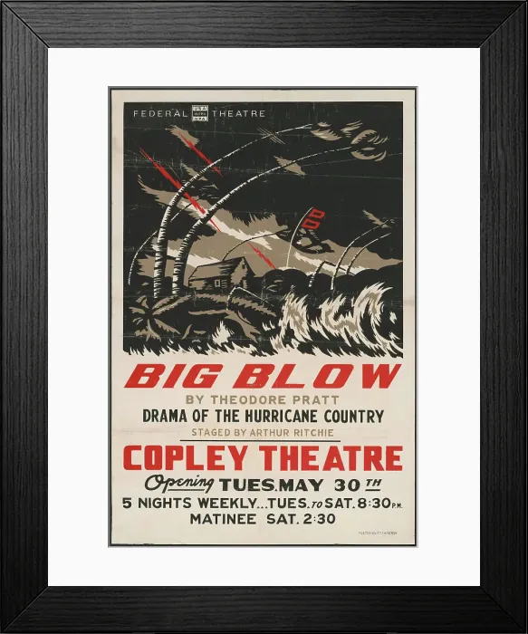 Framed Print : Big Blow, Boston, 1939. Creator: Unknown Framed Print : Big Blow, Boston, 1939. Creator: Unknown