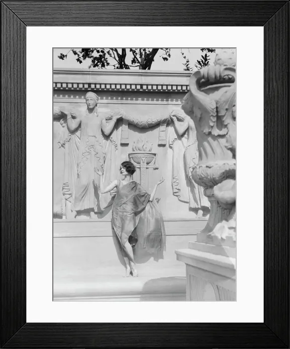 Framed Print : University of California at Berkeley dancers, 1927 Creator: Arnold Genthe Framed Print : University of California at Berkeley dancers, 1927 Creator: Arnold Genthe
