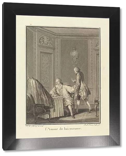 L'amant de lui-mesme, 1778. Creator: Jean Baptiste Blaise Simonet