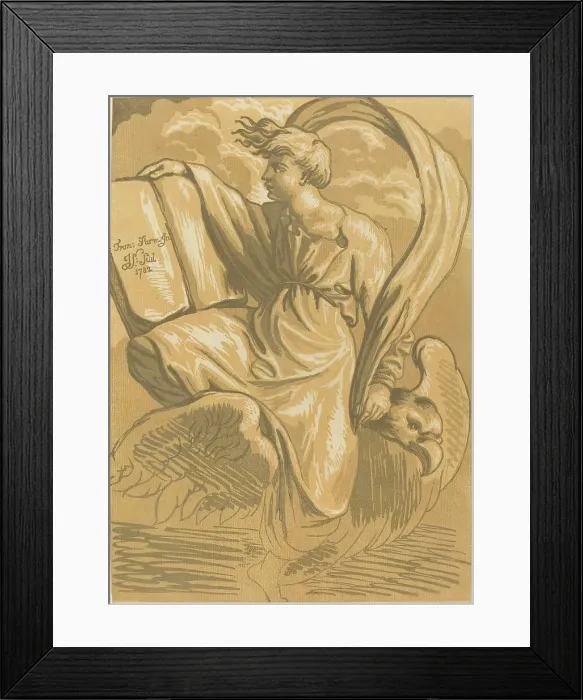 Framed Print : Saint John the Evangelist, 1782. Creator: John Skippe Framed Print : Saint John the Evangelist, 1782. Creator: John Skippe