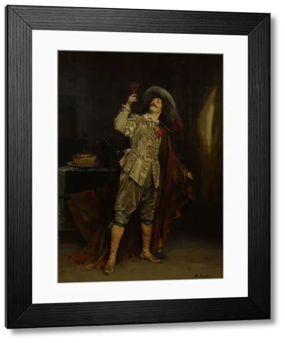 Framed Print : Don César de Bazan, c.1903. Creator: Ferdinand Roybet Framed Print : Don César de Bazan, c.1903. Creator: Ferdinand Roybet