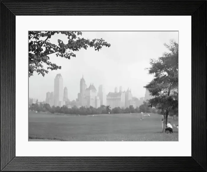 Framed Print : New York City views, Central Park, between 1931 and 1938. Creator: Arnold Genthe Framed Print : New York City views, Central Park, between 1931 and 1938. Creator: Arnold Genthe