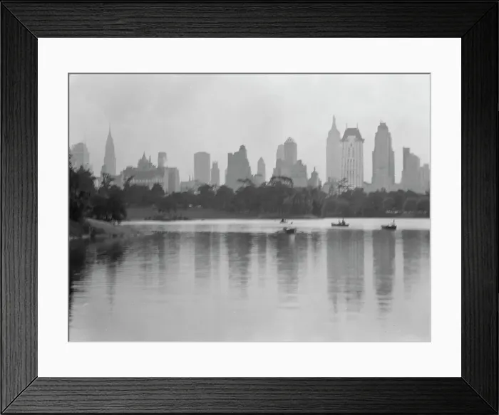 Framed Print : New York City views, Central Park, between 1931 and 1938. Creator: Arnold Genthe Framed Print : New York City views, Central Park, between 1931 and 1938. Creator: Arnold Genthe