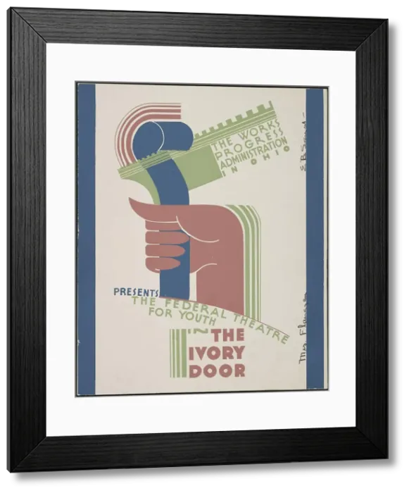 Framed Print : The Ivory Door, Cleveland, OH, [193-]. Creator: Unknown
