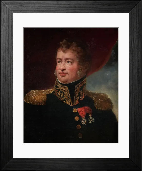 Framed Print : Le général Joseph-Léopold Sigisbert Hugo, c.1827. Creator: Julie Hugo Framed Print : Le général Joseph-Léopold Sigisbert Hugo, c.1827. Creator: Julie Hugo