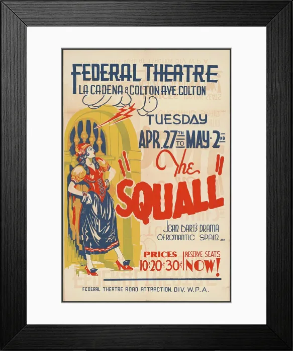 Framed Print : The Squall, Colton, CA, 1937. Creator: Unknown Framed Print : The Squall, Colton, CA, 1937. Creator: Unknown