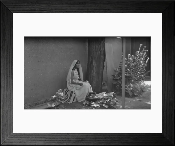 Framed Print : Acoma, New Mexico area views, between 1899 and 1928. Creator: Arnold Genthe Framed Print : Acoma, New Mexico area views, between 1899 and 1928. Creator: Arnold Genthe