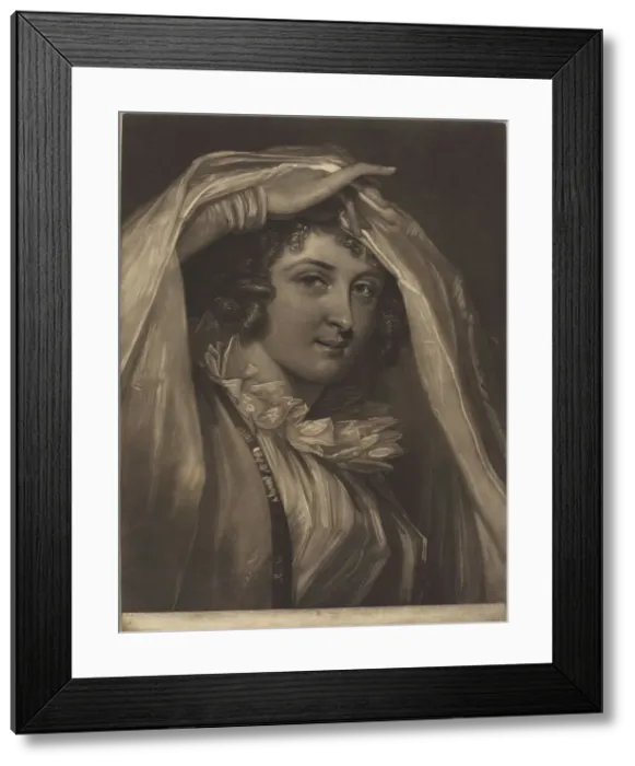 Framed Print : Clara, c. 1797. Creator: John Raphael Smith Framed Print : Clara, c. 1797. Creator: John Raphael Smith