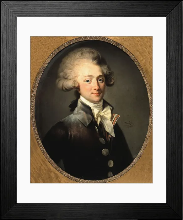 Framed Print : Portrait de Pierre-François-Jean Du Cluzel, marquis de Montpipeau, 1786. Creator: Henri-Pierre Danloux Framed Print : Portrait de Pierre-François-Jean Du Cluzel, marquis de Montpipeau, 1786. Creator: Henri-Pierre Danloux