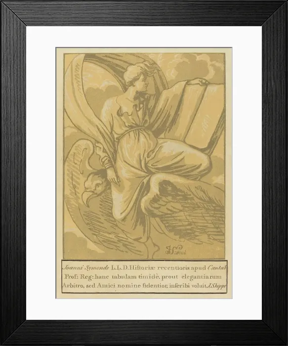 Framed Print : Saint John the Evangelist, 1771. Creator: John Skippe Framed Print : Saint John the Evangelist, 1771. Creator: John Skippe
