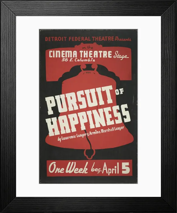 Framed Print : Pursuit of Happiness, Detroit, 1938. Creator: Unknown Framed Print : Pursuit of Happiness, Detroit, 1938. Creator: Unknown