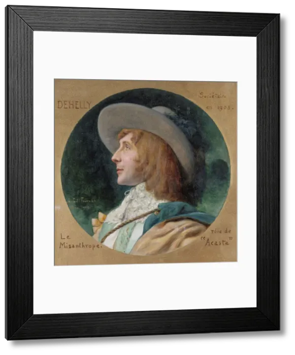 Framed Print : Portrait de Emile Dehelly (1871-1969), sociétaire de la Comédie-Française, dans le rôle... 1909. Creator: Louis Edouard Paul Fournier Framed Print : Portrait de Emile Dehelly (1871-1969), sociétaire de la Comédie-Française, dans le rôle... 1909. Creator: Louis Edouard Paul Fournier