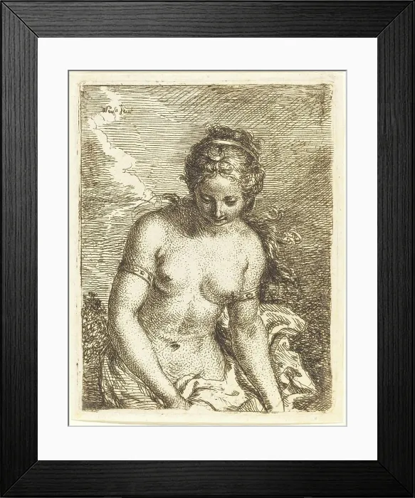 Framed Print : Diana. Creator: Bartholomaeus Ignaz Weiss Framed Print : Diana. Creator: Bartholomaeus Ignaz Weiss