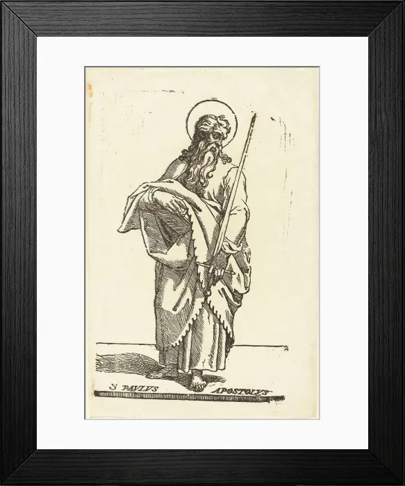 Framed Print : Saint Paul. Creator: Jacques Stella Framed Print : Saint Paul. Creator: Jacques Stella