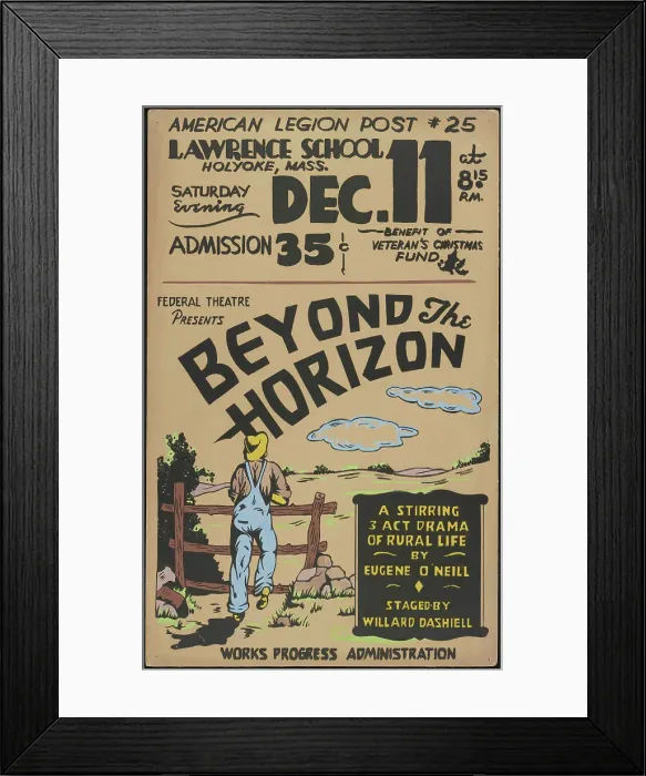 Framed Print : Beyond the Horizon, Holyoke, [193-]. Creator: Unknown